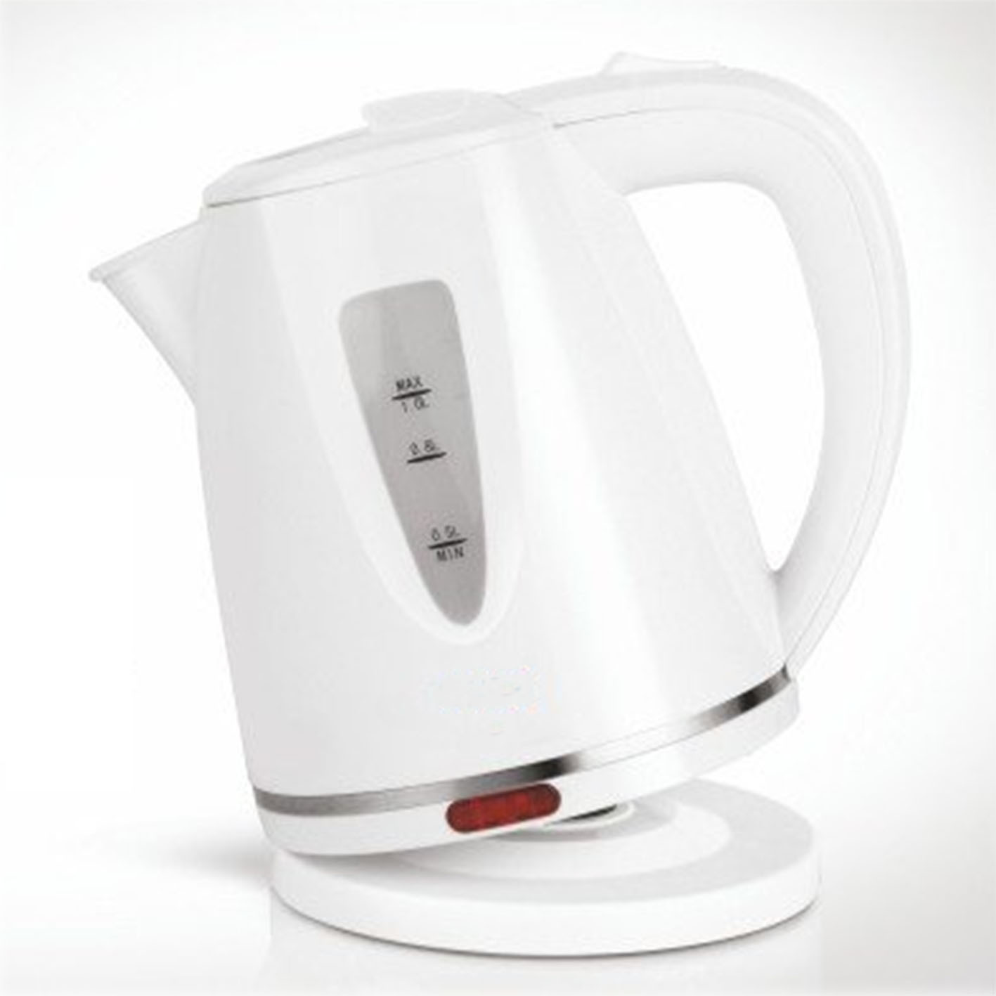 White Stainless Steel Kettle