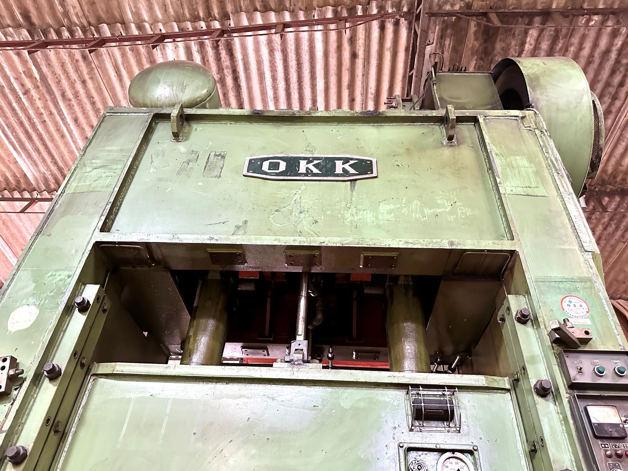 1286 Okk H Frame Double Crank Press