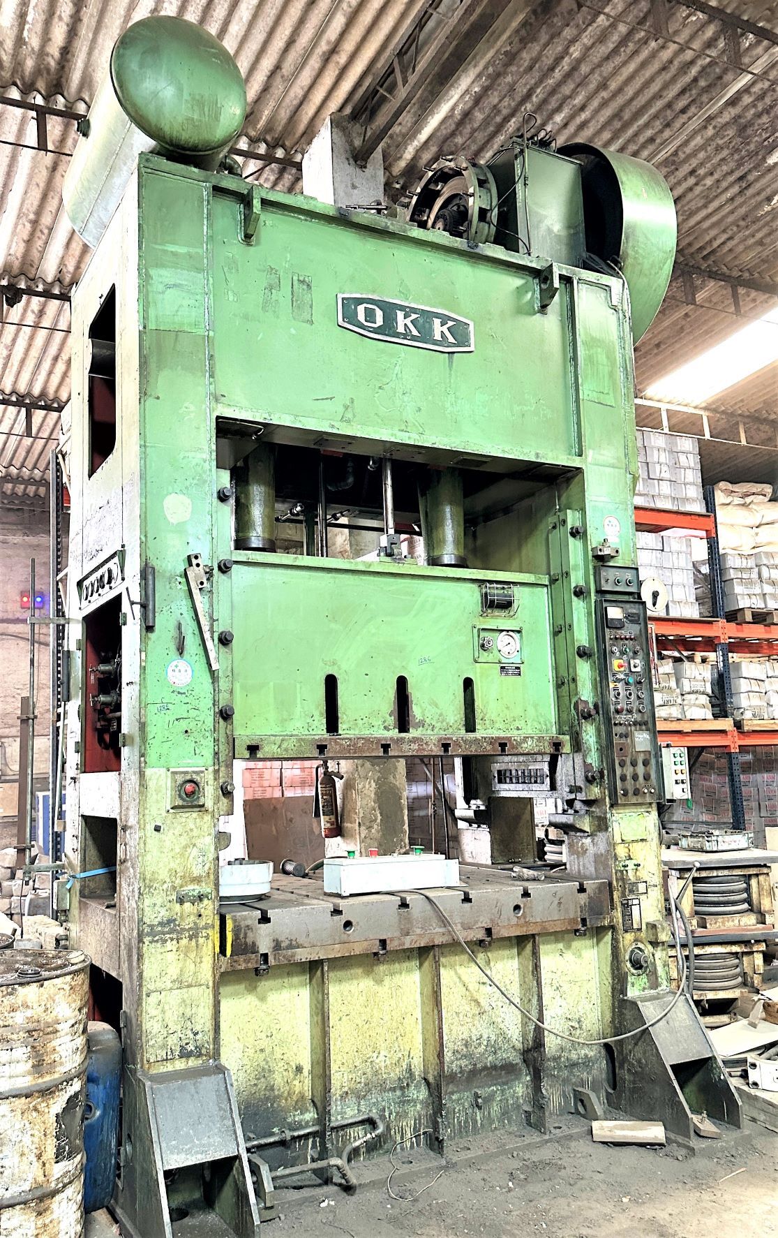 1286 Okk H Frame Double Crank Press