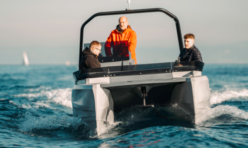 Catamaran Boat, Pe Catamaran Boat - Color: Multicolor