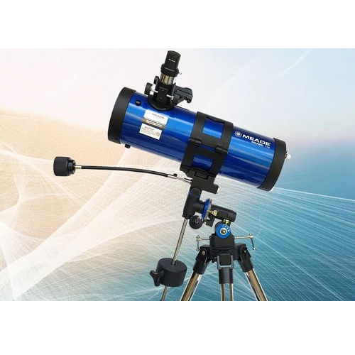 Meade Polaris 114Mm F 8.8 Equatorial Reflector Telescope - Magnification: Varies With Eyepieces