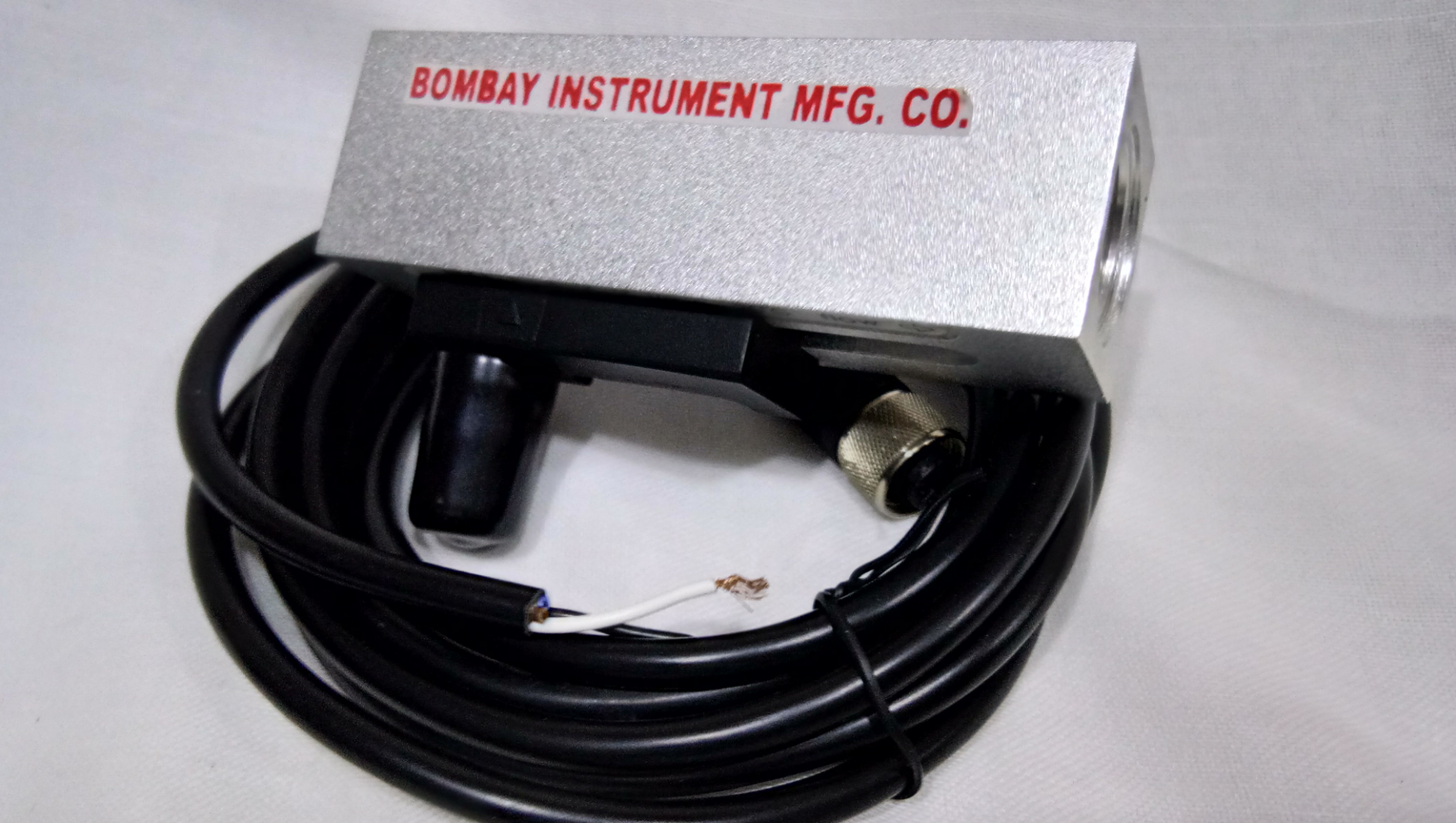 Piston Type Flow Switch - Material: Aluminium/ss.304