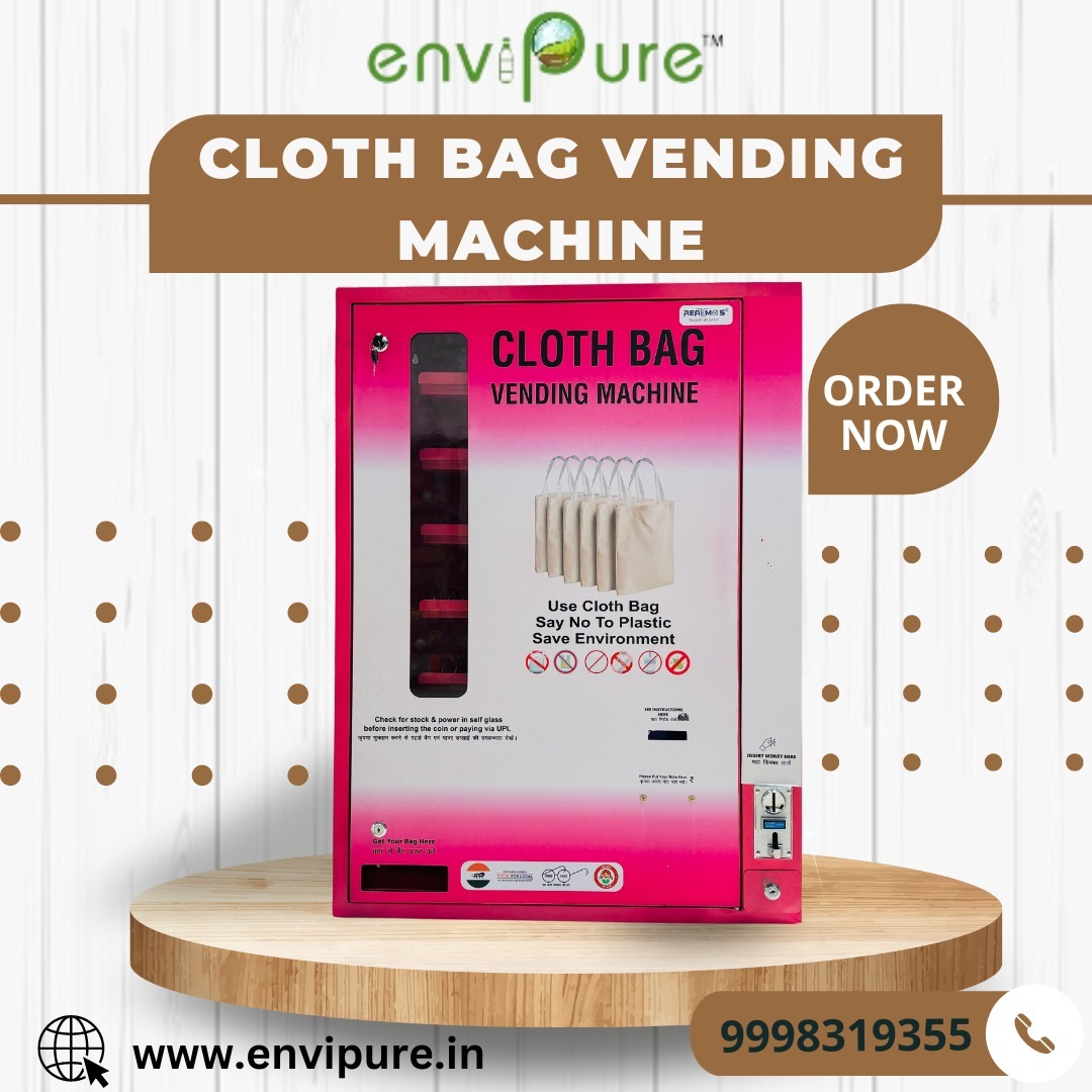 Cloth Bag Vending Machine - Capacity: 100 Kg