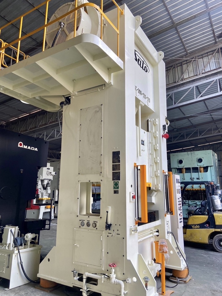 1442 Sato H Frame Single Crank Press
