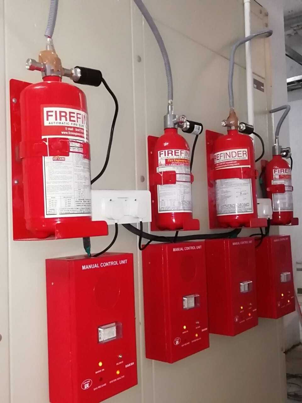 Fire Suppression System For Server Room - Color: Red