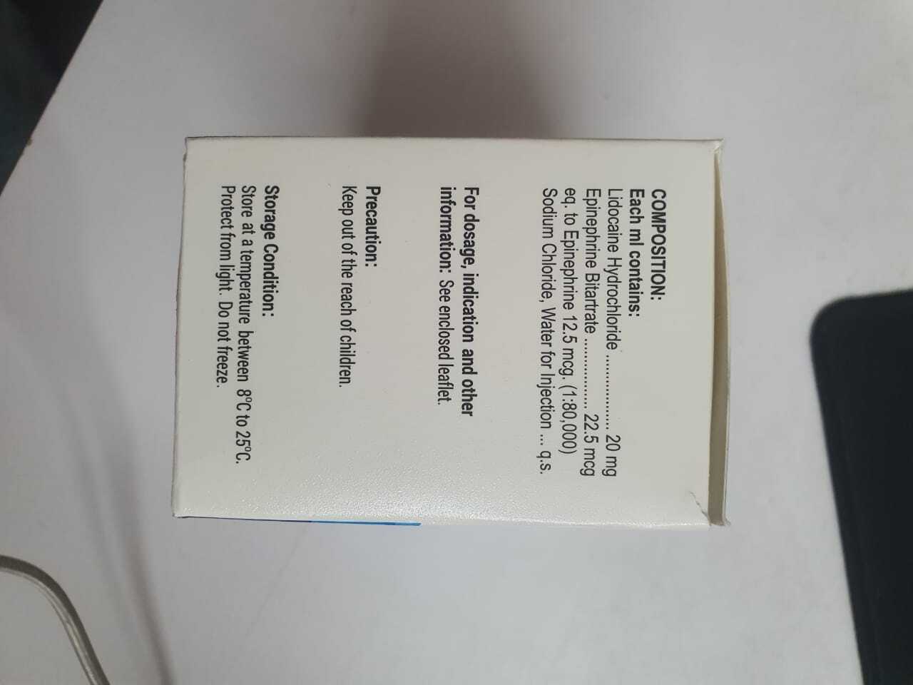 Dento Roy - Glass, Metal | 1.7cm X 1.7cm Dimensions, 2% Lidocaine, Sterile Packaging, Easy Application, Effective Pain Relief, Fast Acting