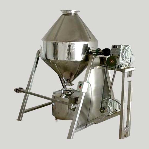 Double Cone Blender - Stainless Steel, Silver | 1 Year Warranty, Automatic Control Mode