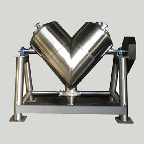 V Type Blender - Stainless Steel, Automatic Control Mode , Silver Finish with 1-Year Warranty