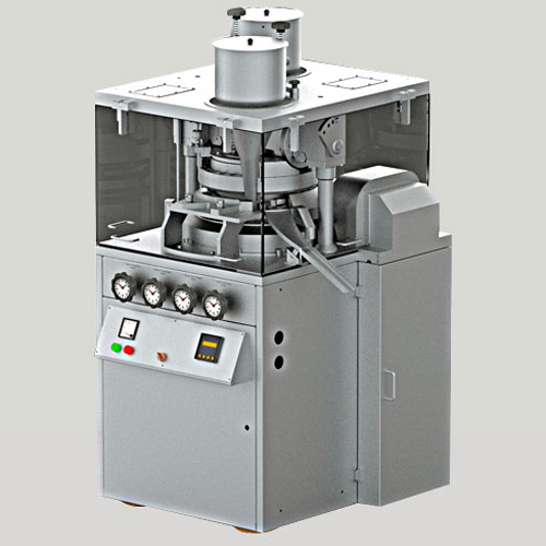 Silver Gmp Model Rotary Tablet Machine