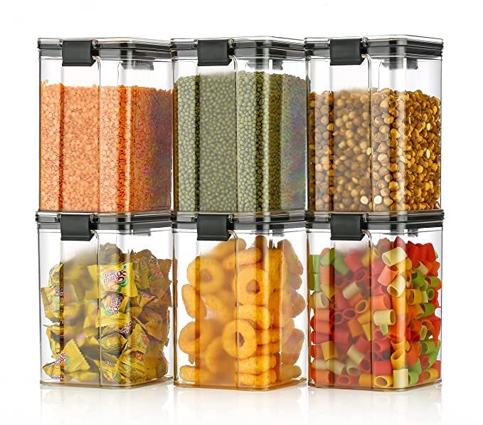 Transparent 700 Ml Lock Container