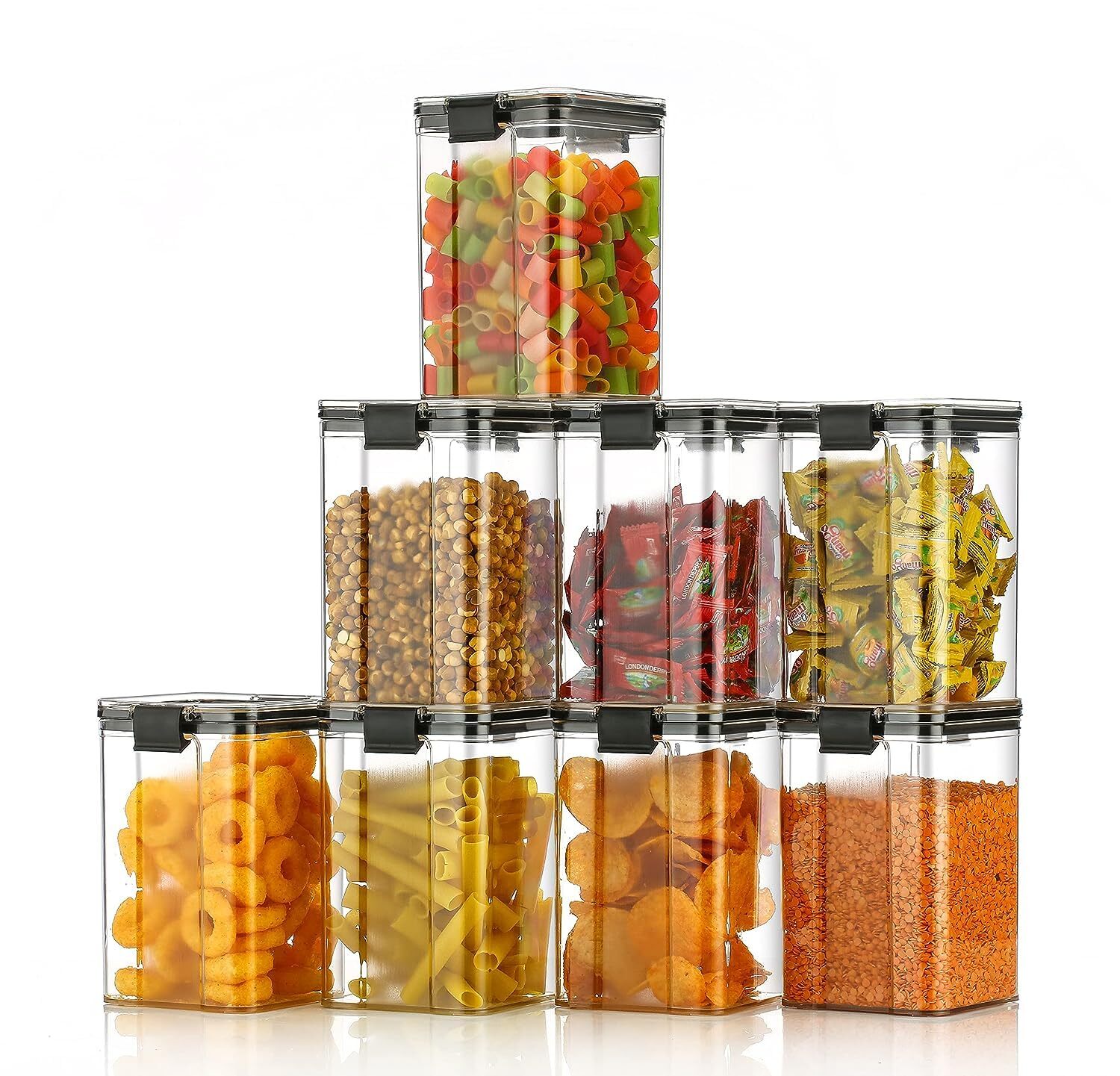 Transparent 700 Ml Lock Container