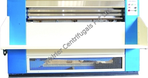 Flat Work Ironer - Stainless Steel, 2260 x 1346 x 2133 mm | Automatic Control System, 6 kW Electric Heater, Finger Protection Safety Features