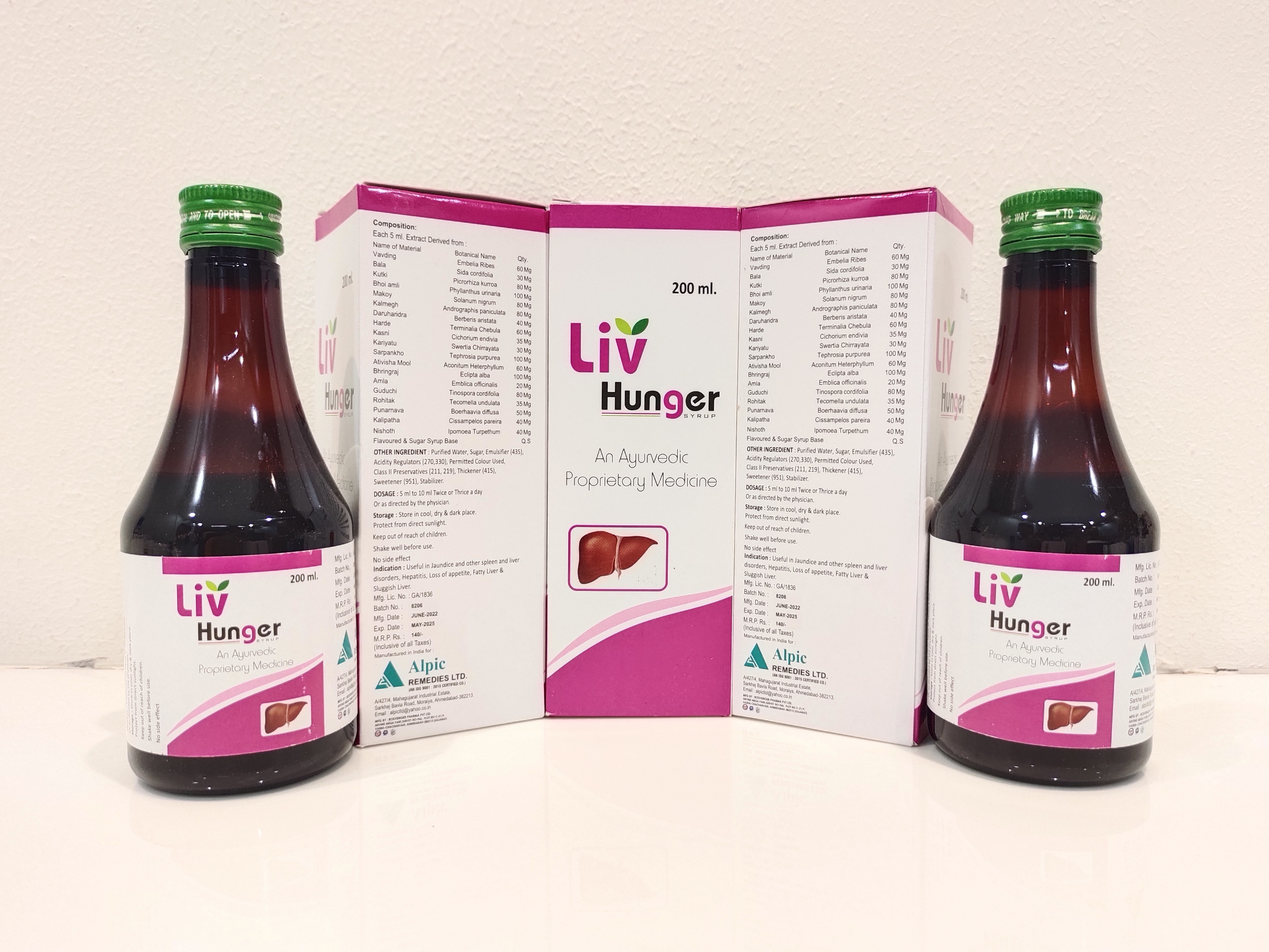 Liv Hunger Syrup - Age Group: For Adults