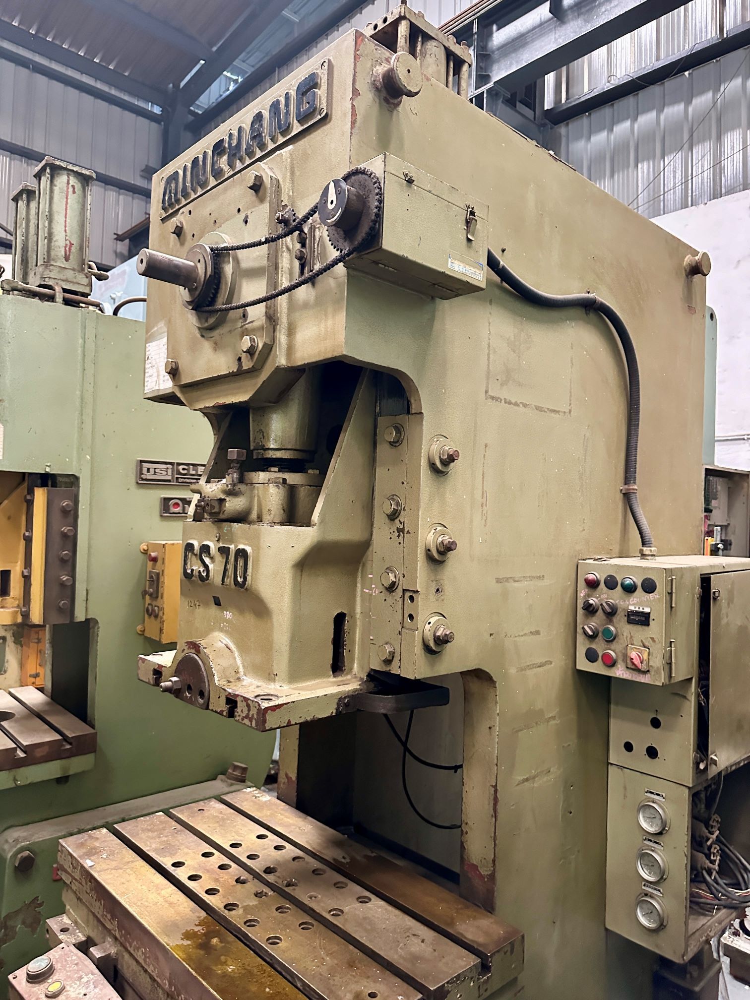 1247 Minchang C Frame Single Crank Press