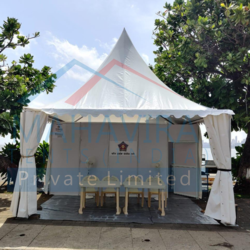 White Aluminium Pagoda