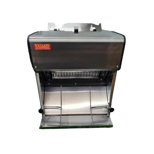 Bread Slicer Machine - Stainless Steel, 760x560x780mm | Semi-Automatic, Electric Power, Warranty Included