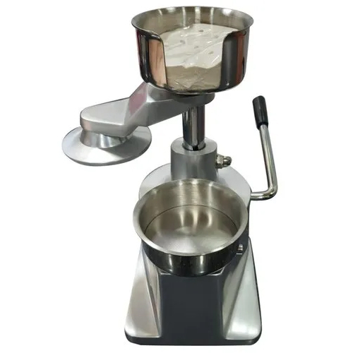 स्टेनलेस स्टील हैमबर्गर प्रेस