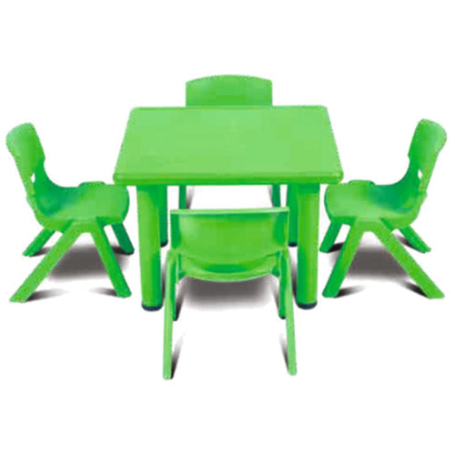 L24Xw24Xh20 Inch Square Table - Material: Plastic