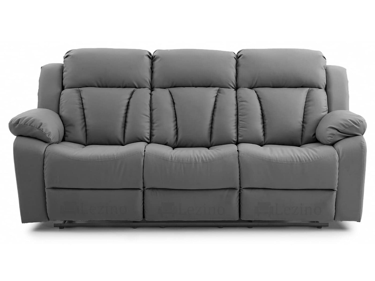 Double Seater Recliner Sofa - Material: Leather