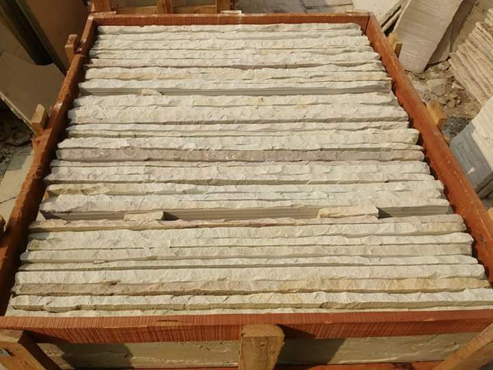 Fossil Mint Natural Sandstone Paving Slabs - Sandstone Form: Cut-to-size