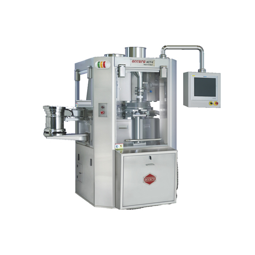 ACT-V Tablet Press - Stainless Steel, Manual Control | Versatile Tablet Manufacturing for Pharmaceuticals, Chemicals, and Foods