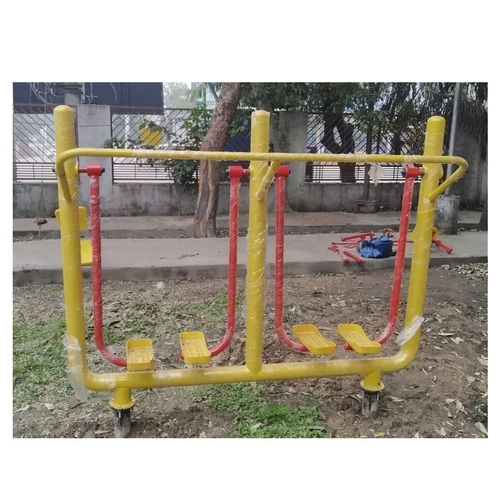 Outdoor Double Air Walker - Commercial Grade Cardio Equipment, Smooth Low-Impact Leg Workout, Durable Design with Warranty