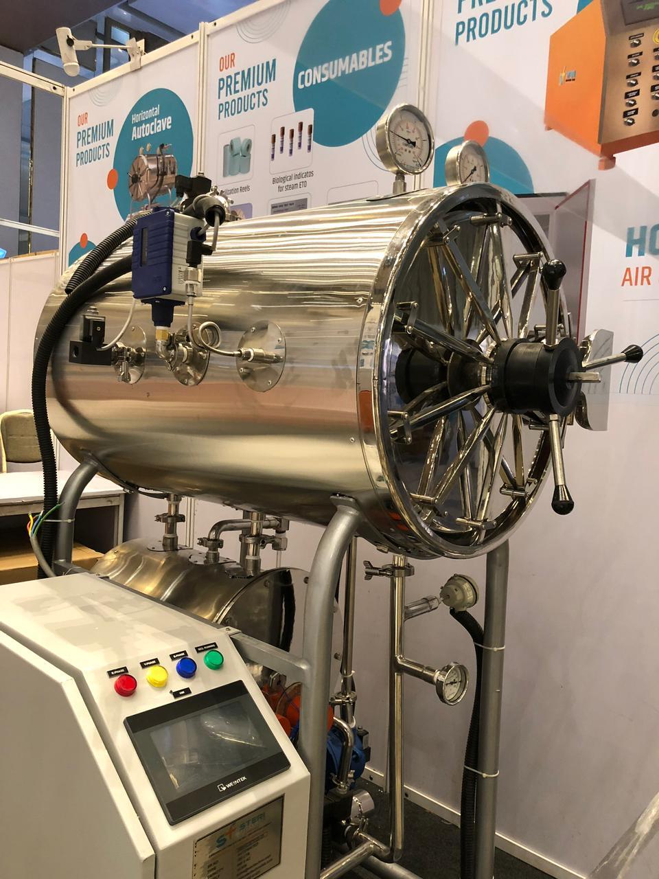 Horizontal Autoclave Sterilizer - Chamber Size: As Per User Requirement With Customization