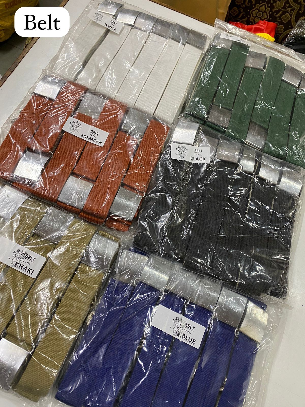 Police Khaki Belt