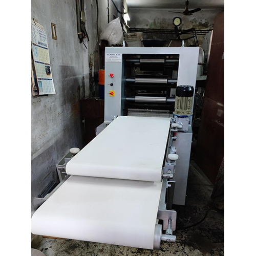 Moulder Machine - Stainless Steel, Silver Color | Semi-Automatic, Heavy Duty Build, Dual Pressure Board System, Two or Three Pairs Rollers  