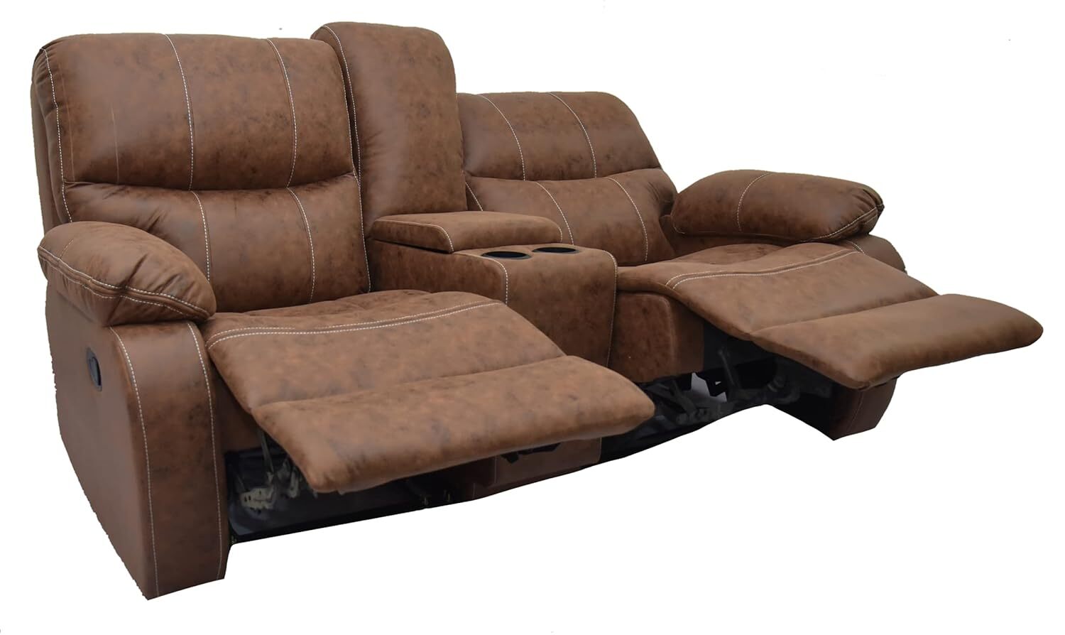 Two Seater Recliner Sofa - Length: 79 Centimeter (Cm)