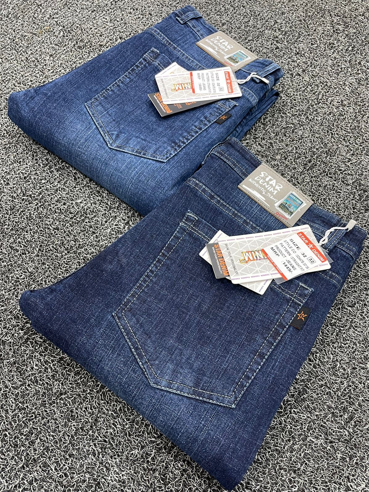 Cotton Flat Finished - Color: Blue