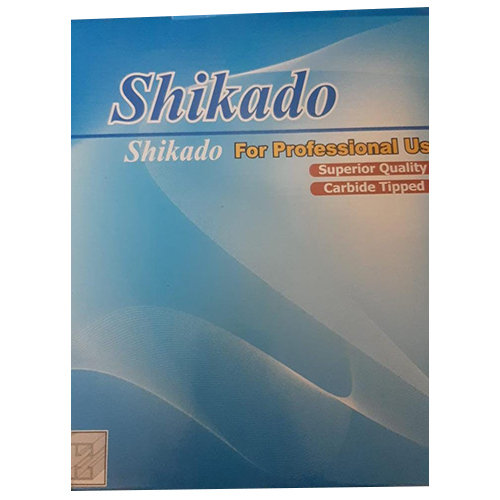 Shikado Aluminium Blade Hardness: Rigid