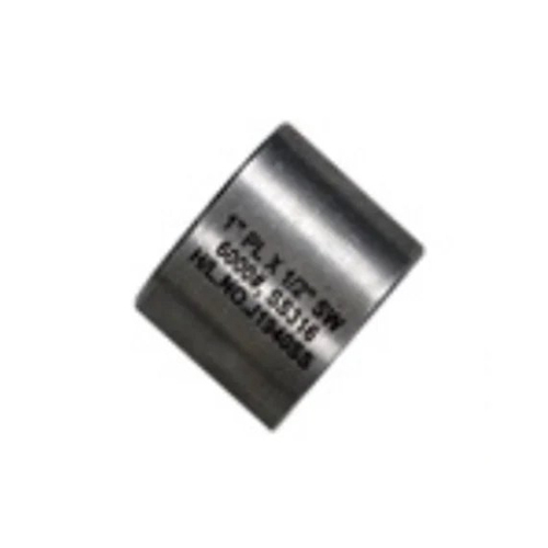 Plain X Socket Weld Connector - Color: Silver