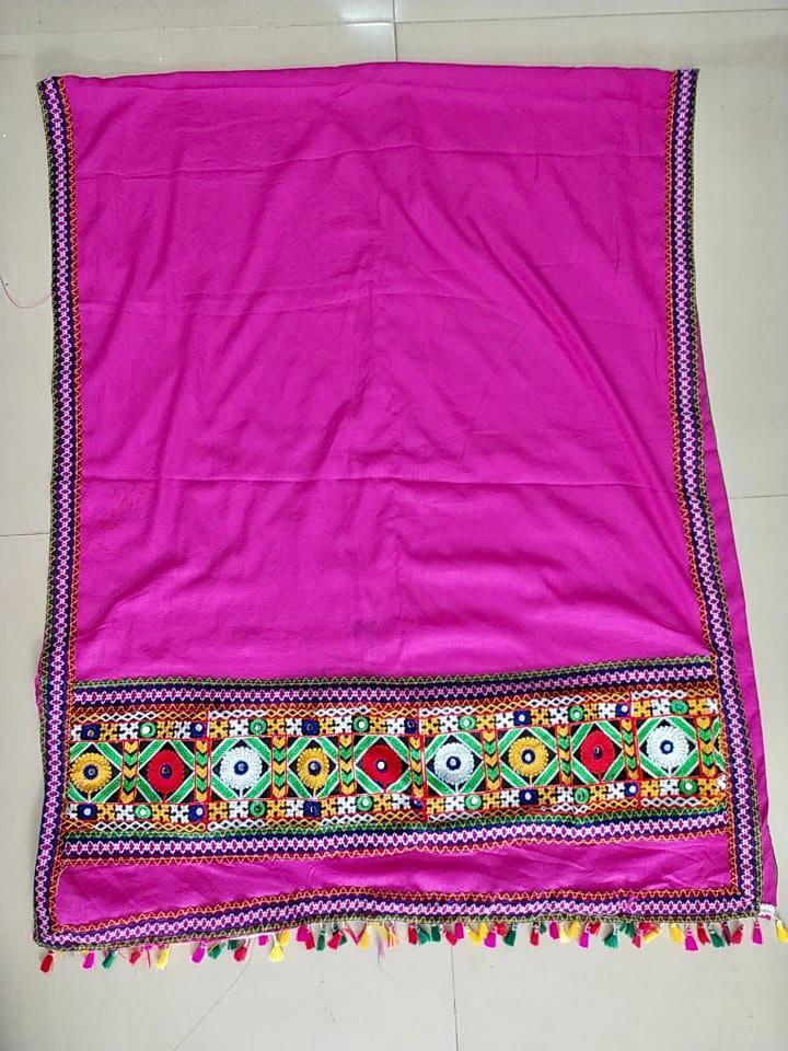 Fancy Cotton Dupatta - Premium Quality Cotton Fabric | Elegant Handcrafted Design, Versatile Fashion Accessory