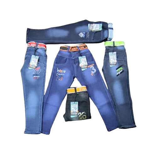 Boys Denim Jeans - High-Quality Denim, Regular Fit, Various Colors | Washable, Customized Style, Unique Plain Dyed Pattern
