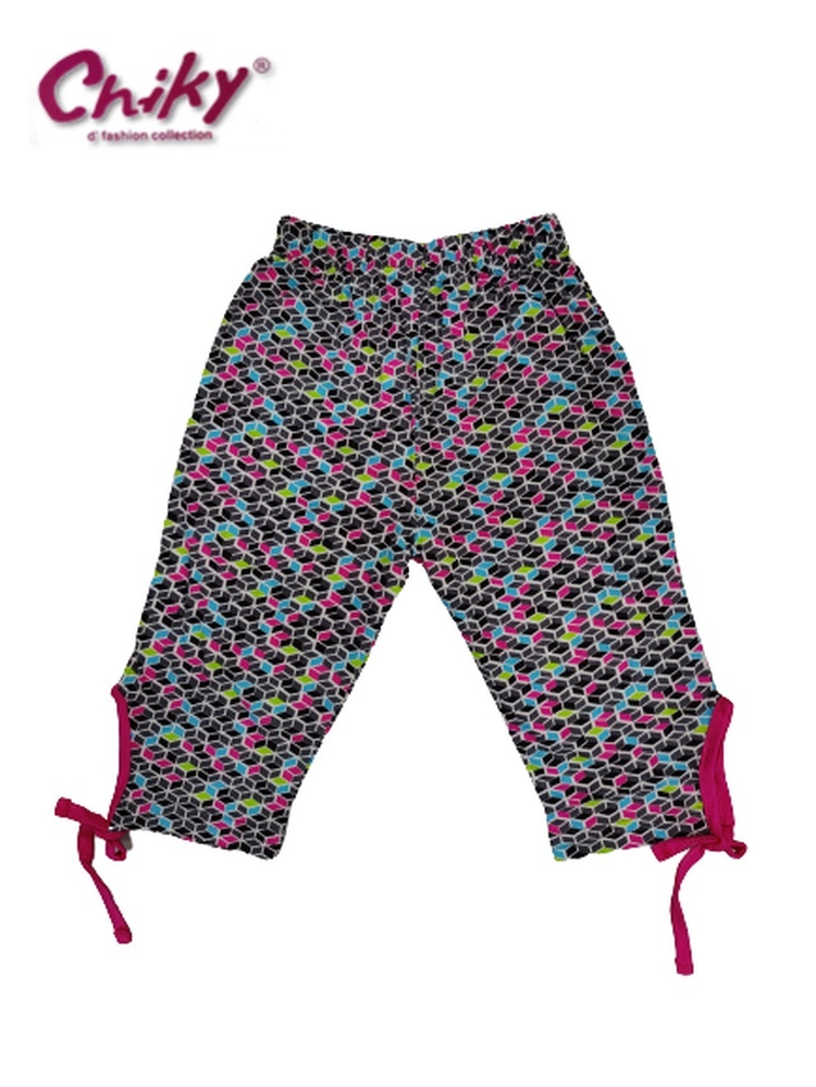 Girls Fancy Pant - Cotton, Ages 4-9 Years, Multiple Colors Available - Breathable, Quick Dry, Plus Size, Classic Style, Printed With Laces