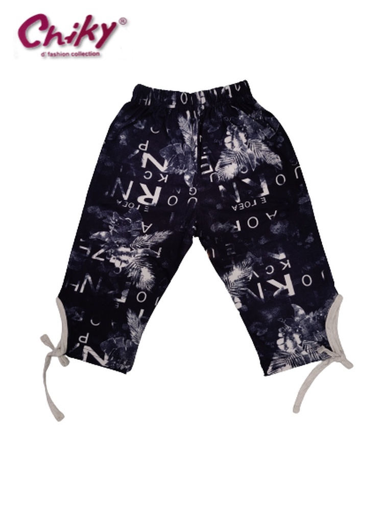 Girls Fancy Pant - Cotton, Ages 4-9 Years, Multiple Colors Available - Breathable, Quick Dry, Plus Size, Classic Style, Printed With Laces