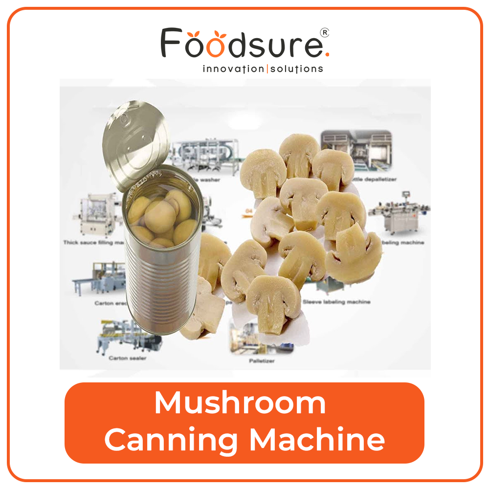 Mushroom Canning Machine - Capacity: Upto 3000 Kg Kg/hr
