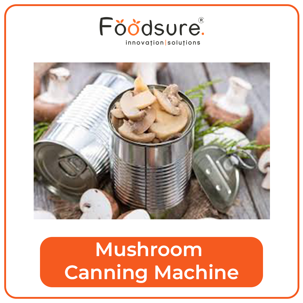 Mushroom Canning Machine - Capacity: Upto 3000 Kg Kg/hr
