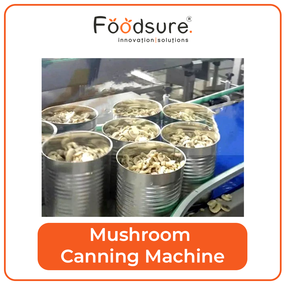 Mushroom Canning Machine - Capacity: Upto 3000 Kg Kg/hr