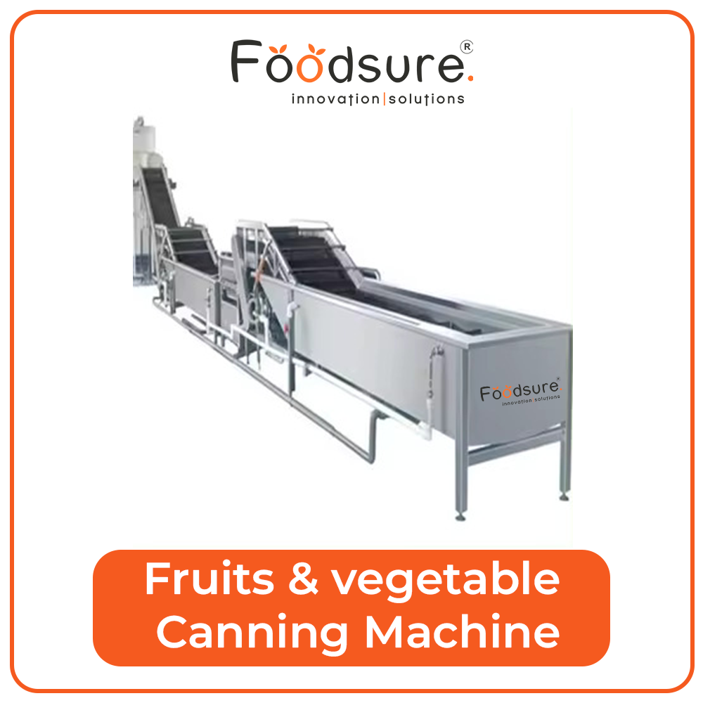 Fruits & Vegetable Canning Machine - Capacity: Upto 3000 Kg/hr