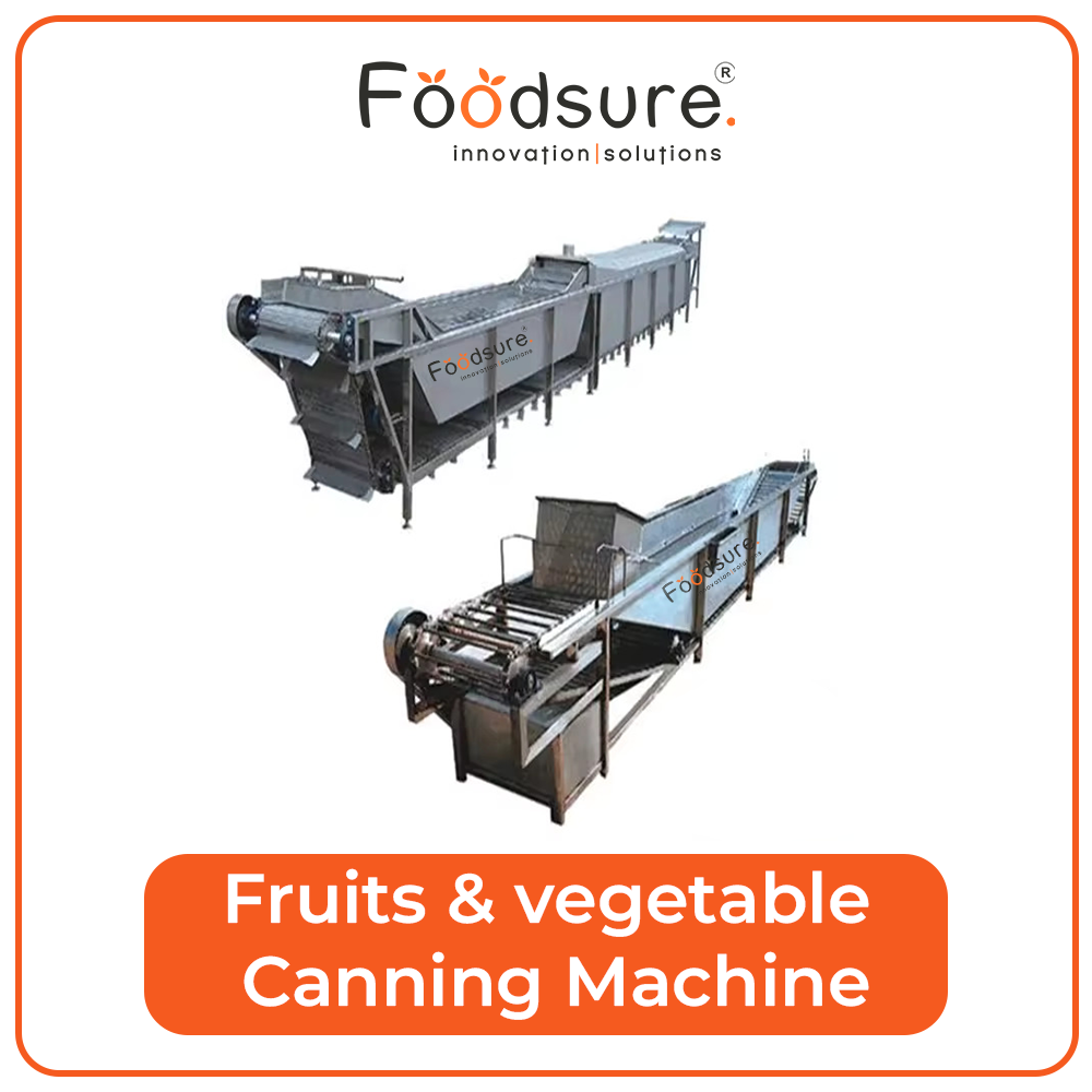 Fruits & Vegetable Canning Machine - Capacity: Upto 3000 Kg/hr