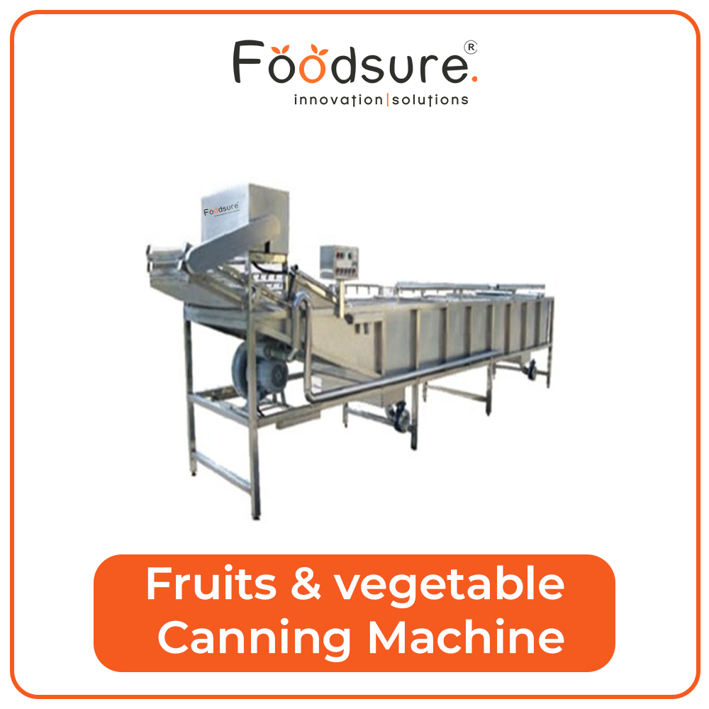 Fruits & Vegetable Canning Machine - Capacity: Upto 3000 Kg/hr