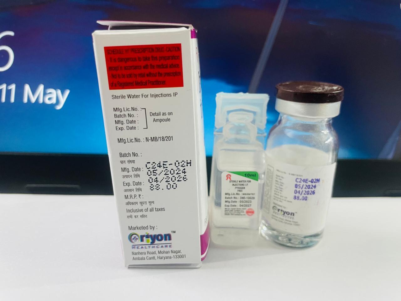 Ceftriaxone Sulbactam 750mg - Injection For Bacterial Infections | Bactericidal, Broad Spectrum, Stable, Synergistic, Versatile