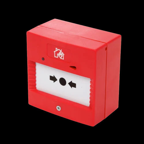 Red Fire Alarm - Material: Mild Steel (Ms)