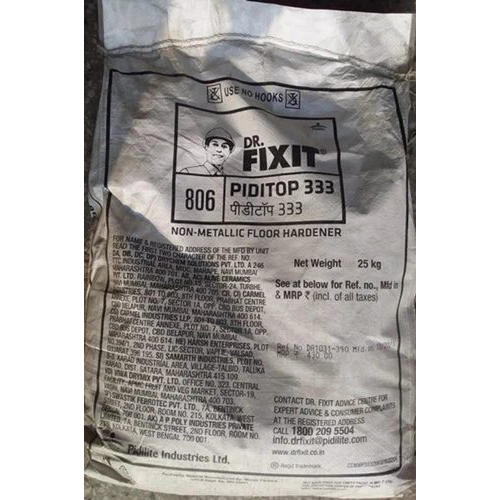 Dr. Fixit Piditop 333 - High Purity Non-metallic Floor Hardener | Ideal For Steel Industries, Power Stations, Heavy Industry, Agricultural Buildings & Yards