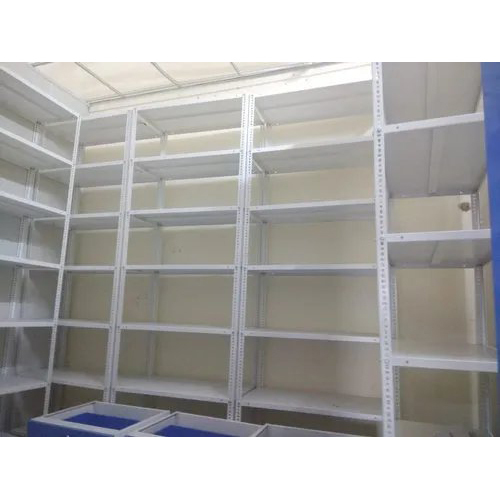 Ms Slotted Angle Racks at Best Price in Vadodara | Lab Care Furniture