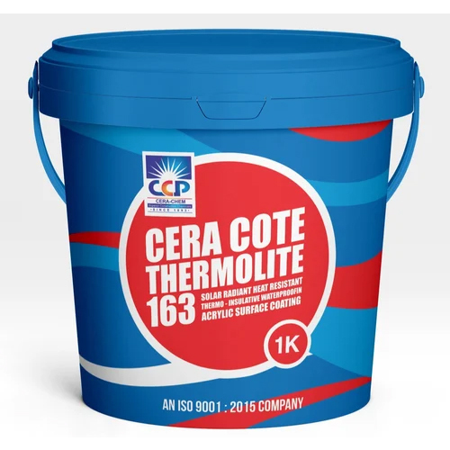 Cera Cote Thermolite 163- ऐक्रेलिक गर्मी प्रतिरोधी और जलरोधी सतह कोटिंग