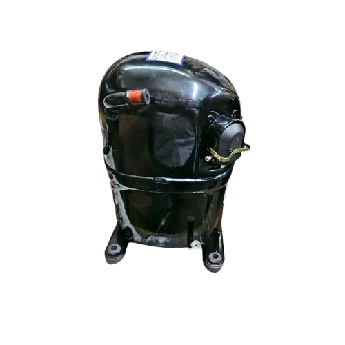 Emerson Refurbished Refrigeration Compressor - Mild Steel, 1.5 Ton, Black Color | 220 V Voltage, R410A Refrigerant, Commercial Use