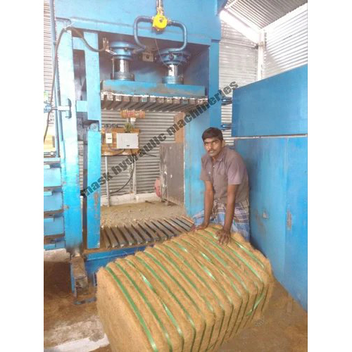 Blue Palm Fiber Baler